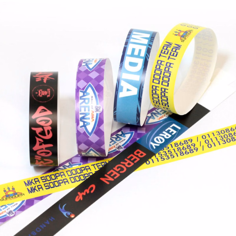 Full Color RFID Paper Wristband