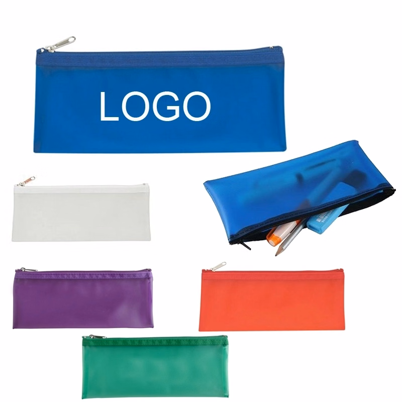 Frosted PVC Pencil Pouch