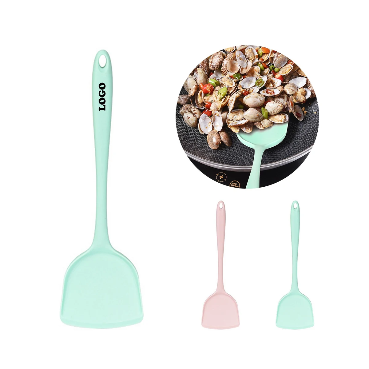12 In Kitchen Silicone Spatulas 1