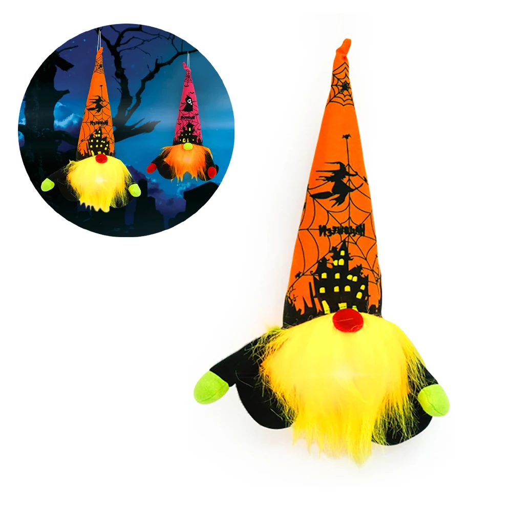 Halloween Knitted Dwarf Doll With LED 1