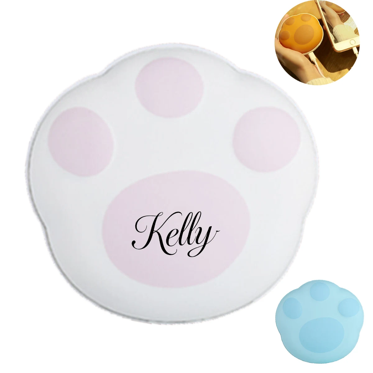 2 in 1 Portable USB Rechargeable Hand Warmer Power Bank 1