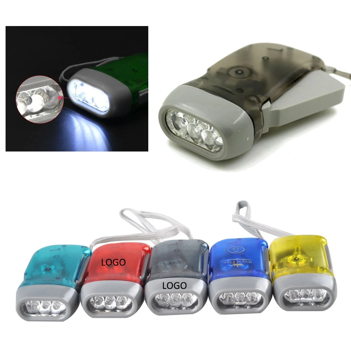 Squeeze Powered Flashlight 1