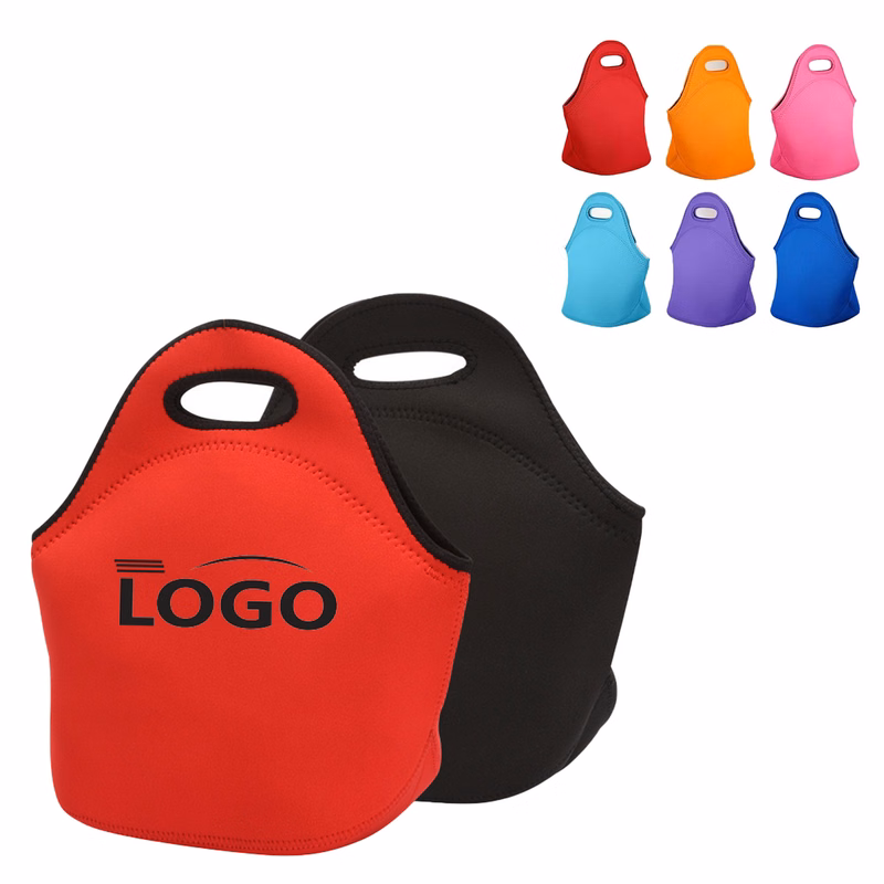Zippered Neoprene Lunch Tote 20pcs