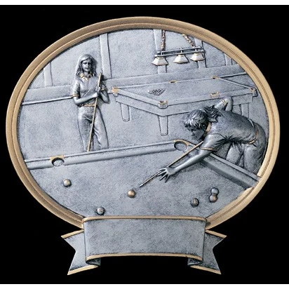 8" Pool Female Legend Plate 1