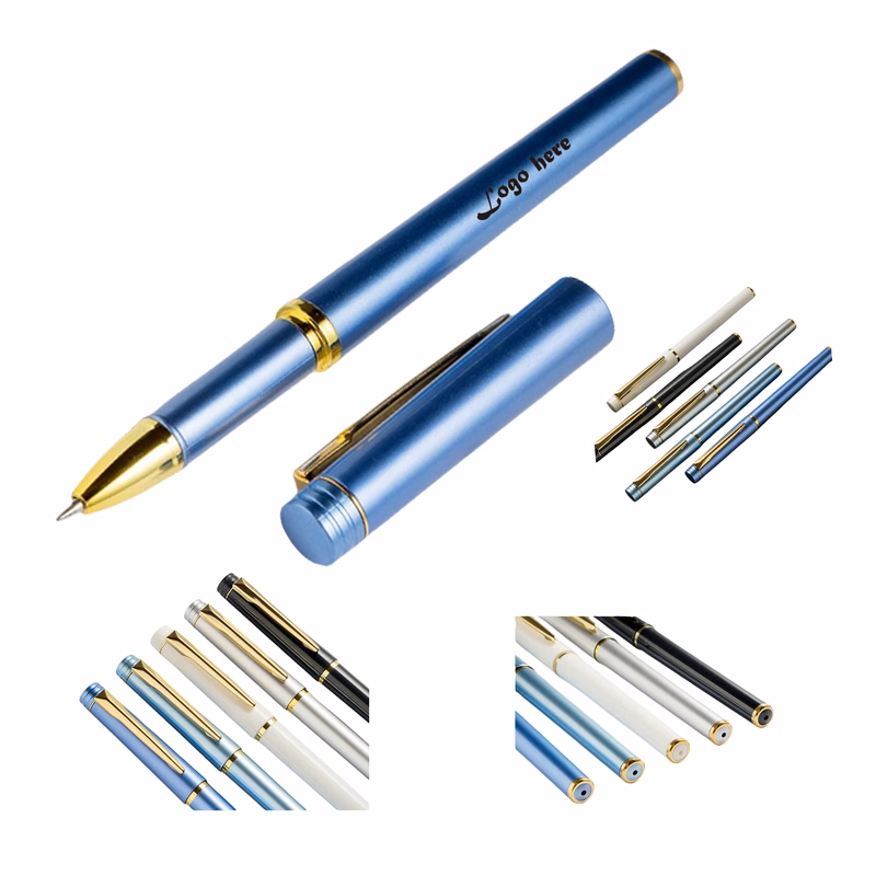 Business Gel Pen With Cap MOQ100