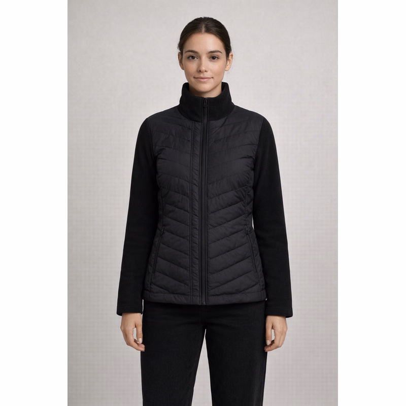 WEATHERPROOF WOMEN'S MIXED MEDIA JACKET