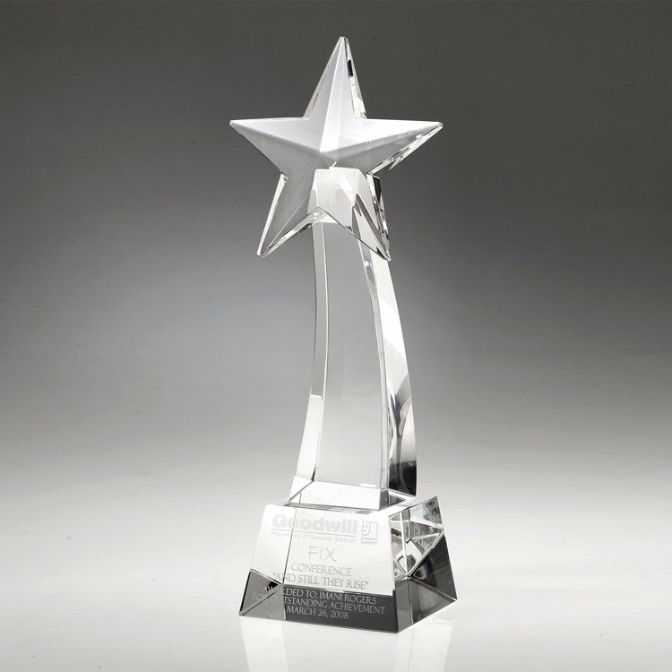 10" Rising Star Crystal Award