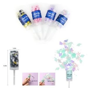 Push-Pop Confetti Foil Tissue For Party Decor 1