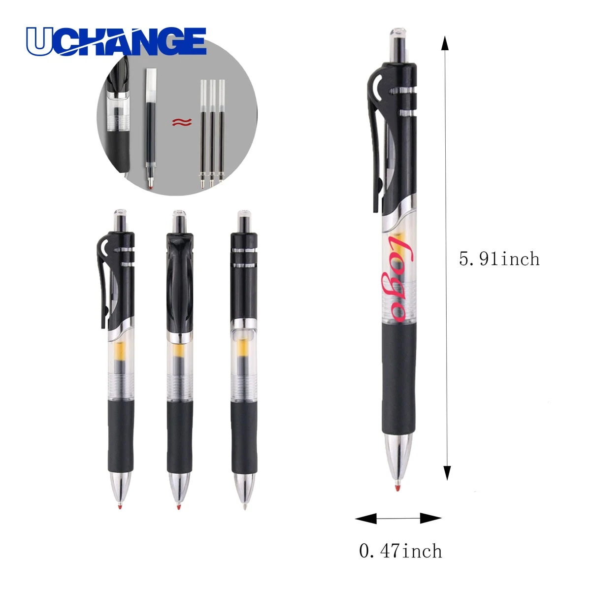 High Capacity Smooth Gel Pen for Writing 1