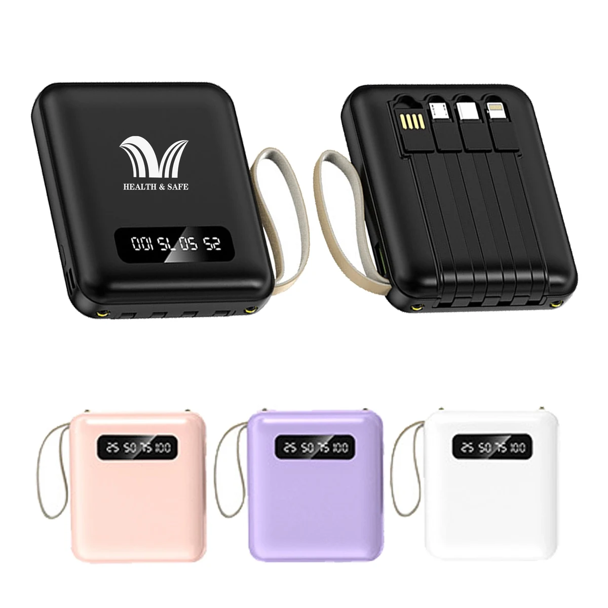 Comes With Four-Wire Power Bank 1