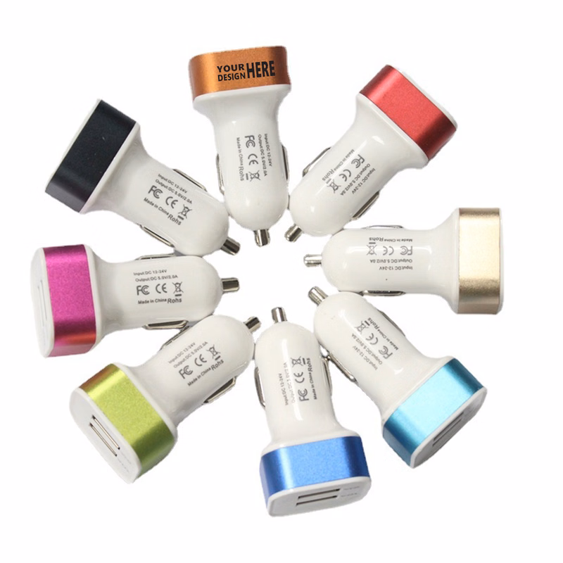 Adapter Cigarette Lighter 2 Port USB Car Charger