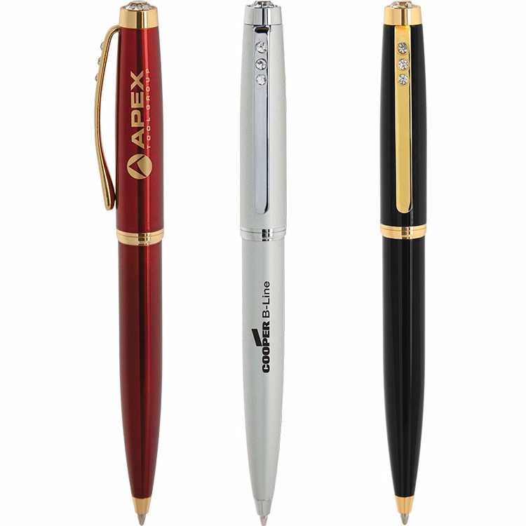 Vanity Brass Twist Action Ballpoint Pen