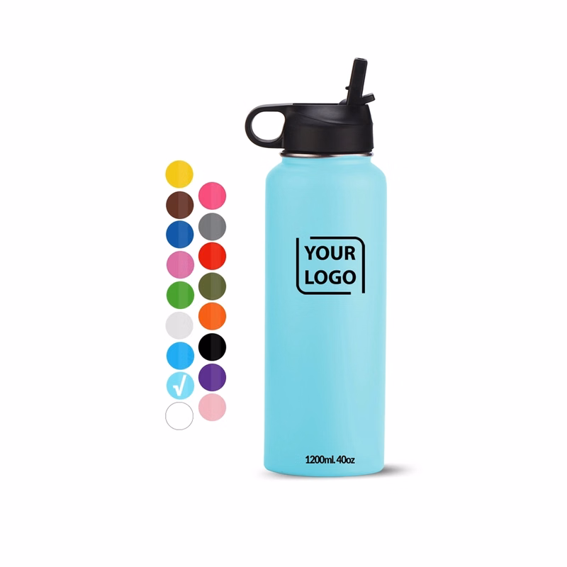 40 oz Double Vacuum Insulated Sports Bottle