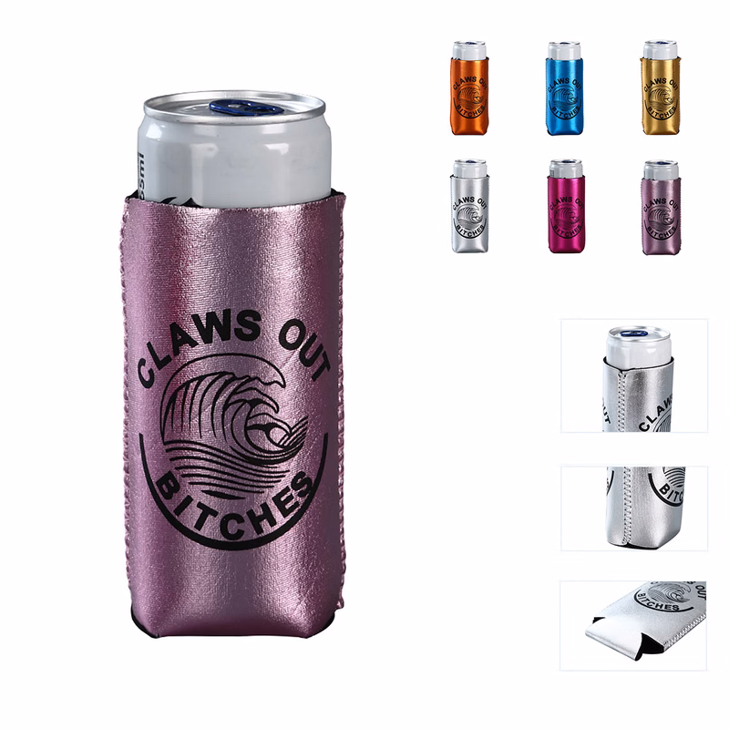 12oz. Slim Neoprene Collapsible Can Coolie