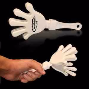 White White & White Hand Clapper