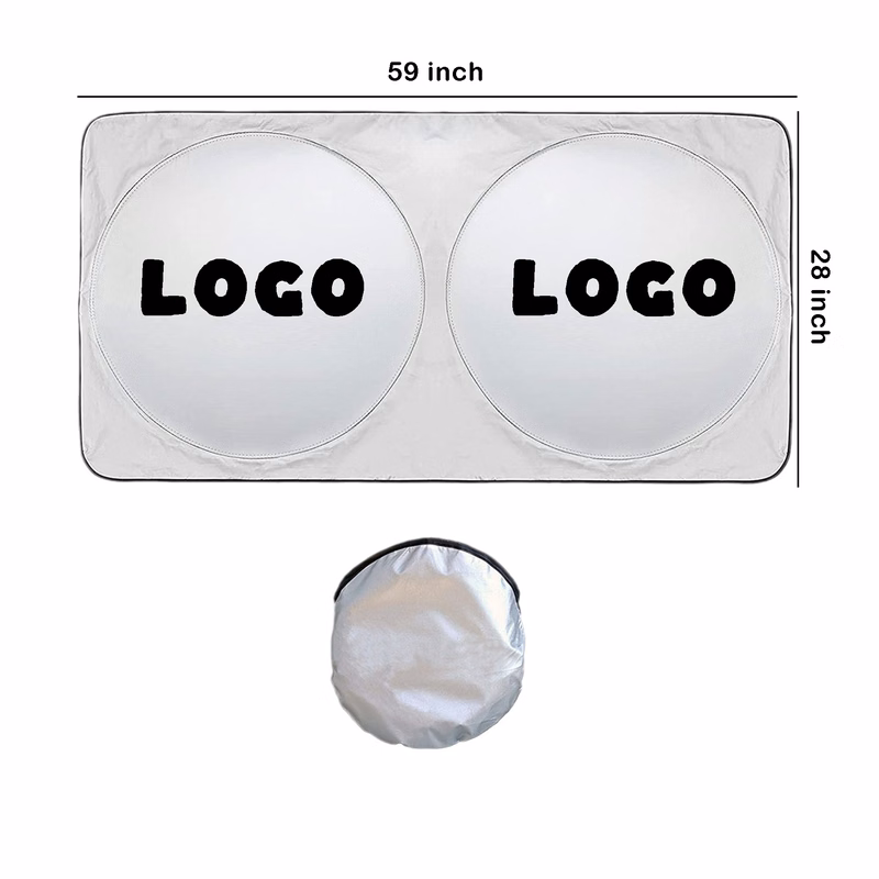 Silver-Coated Sun Shade