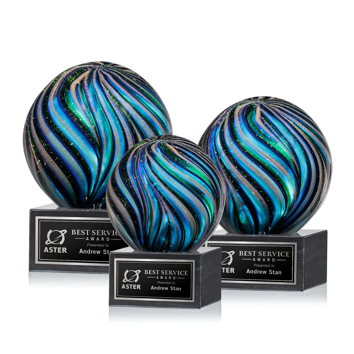 Malton Award on Square Marble Base 1
