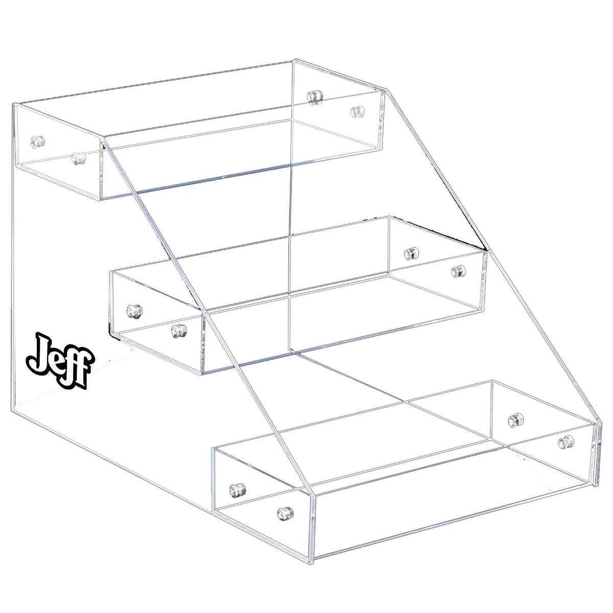 Acrylic Step Display Stand 1