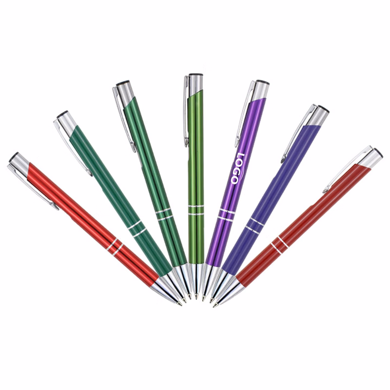 Aluminum Smooth Click Pen