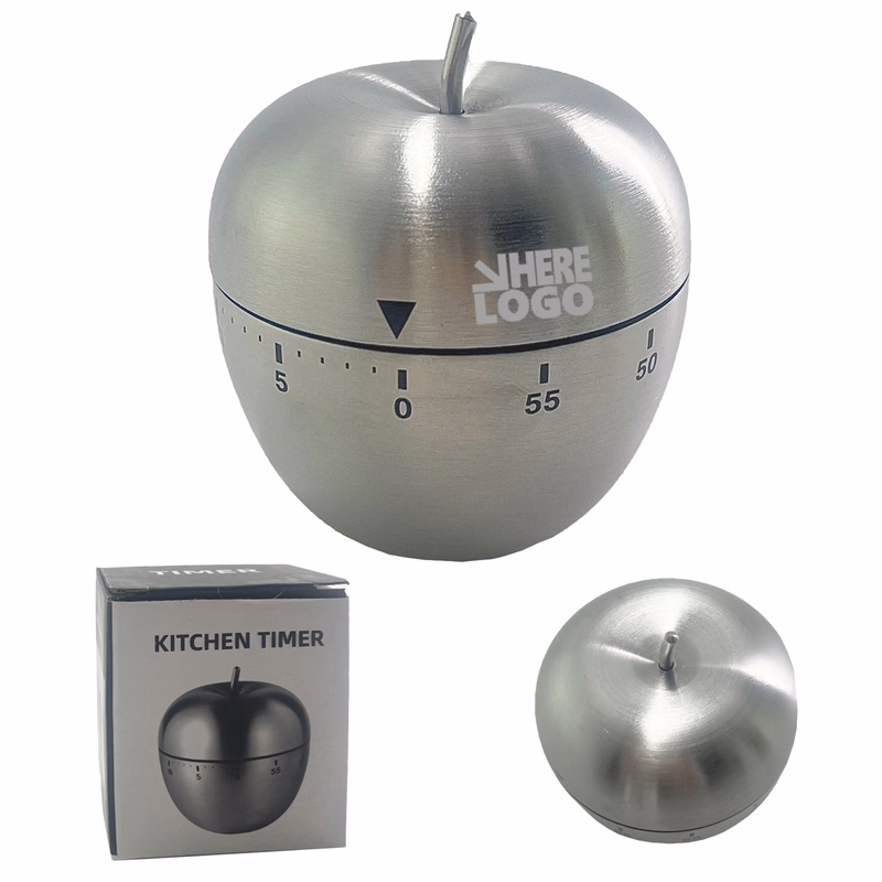 Stainless Steel Fruit-Shaped Kitchen Timer