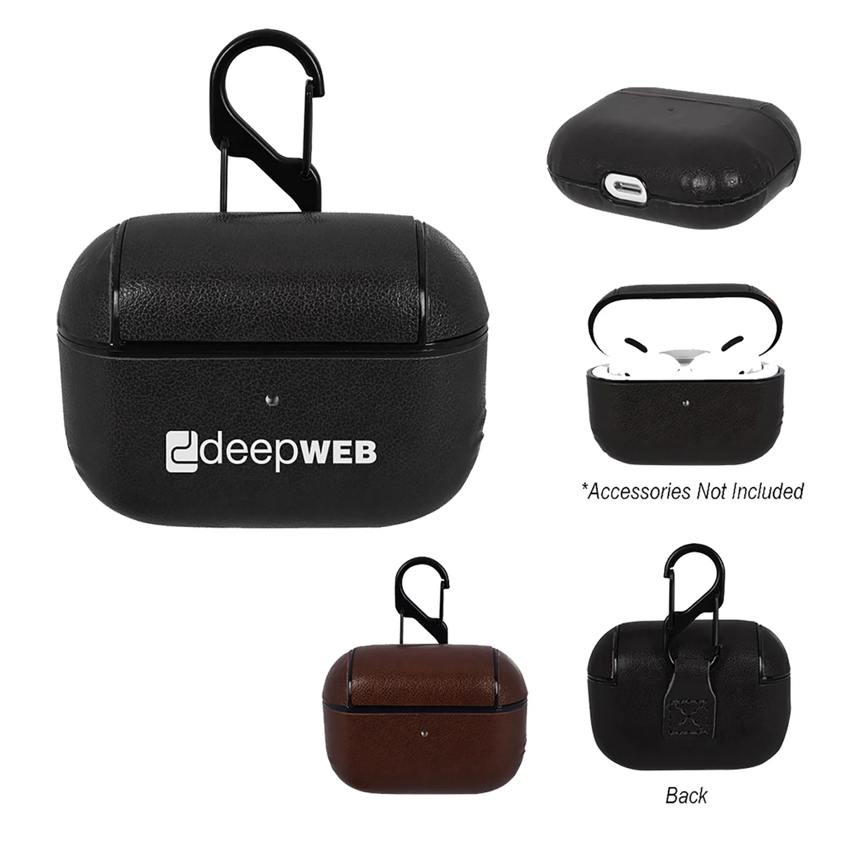 PU Leather Bluetooth Earphone Case 1