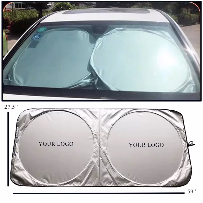 Double-Ring Sun Visor For Vehicle