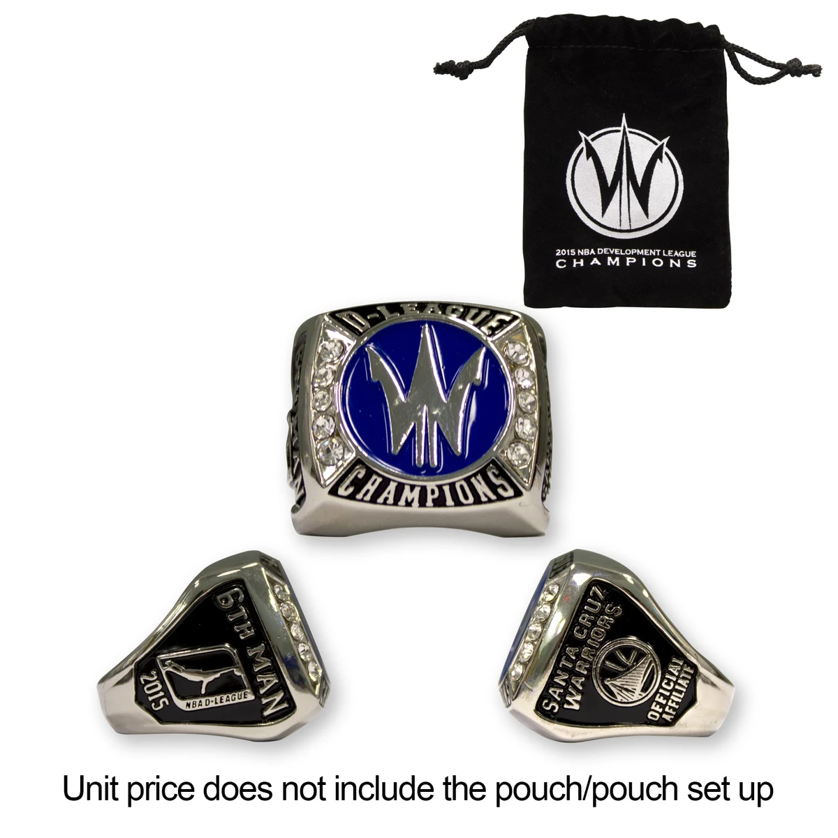Replica Championship Ring Shiny Nickel 1