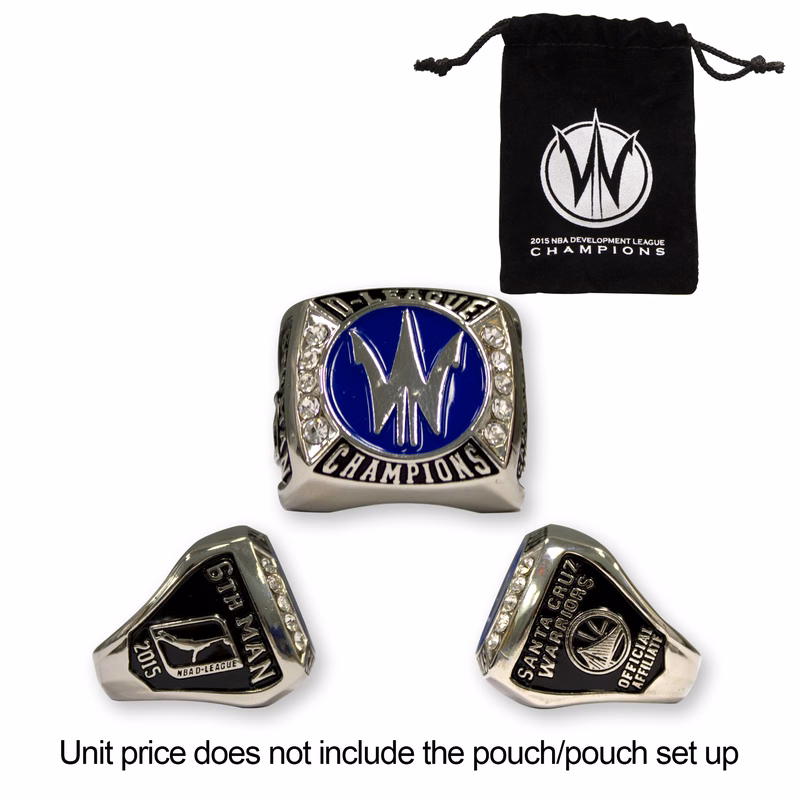 Replica Championship Ring Shiny Nickel
