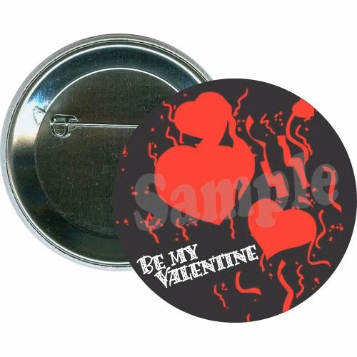 Be My Valentine, Valentines Day Button
