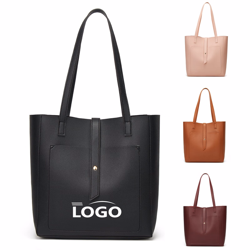 Stylish PU Tote Bag with Large Capacity