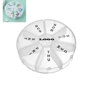 Circular Weekly Pill Box 1