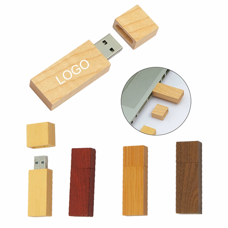 Maple Walnut Wood USB 16GB Drive