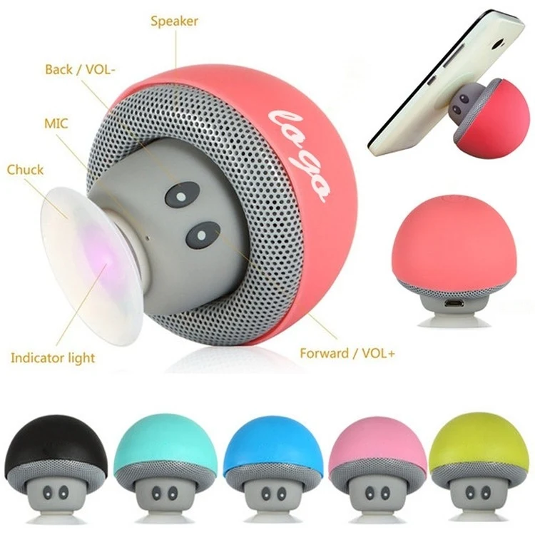 Mini Mushroom Bluetooth Speaker 1