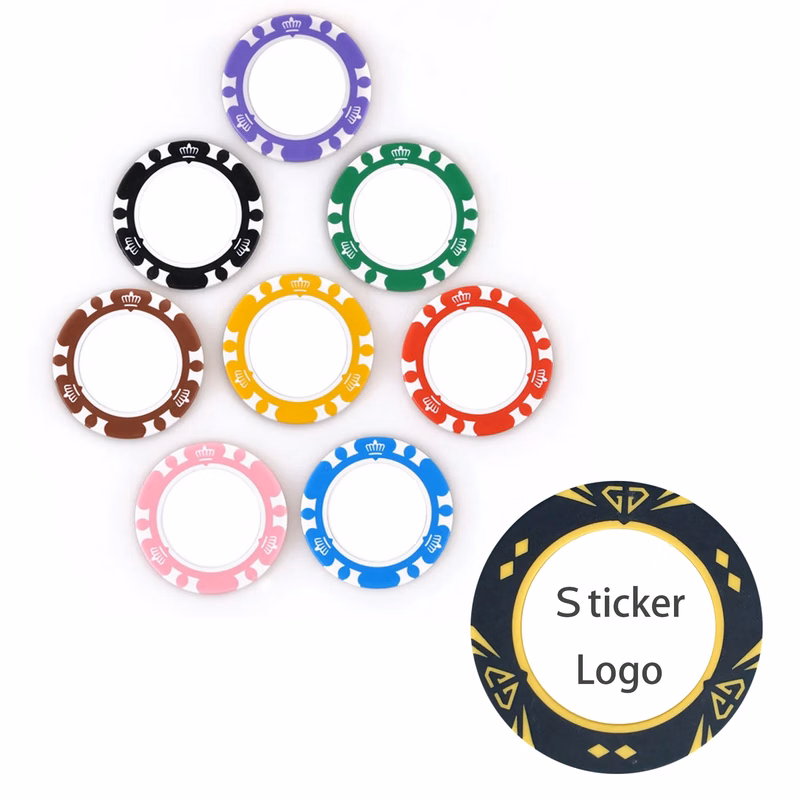 Custom 1.6" Portrait Premium Direct Print Poker Chips