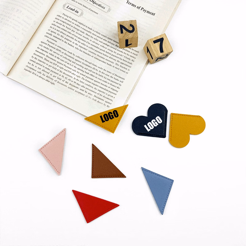 Corner Page Bookmarks/PULeather Book Marks Bookmark for Page Corner