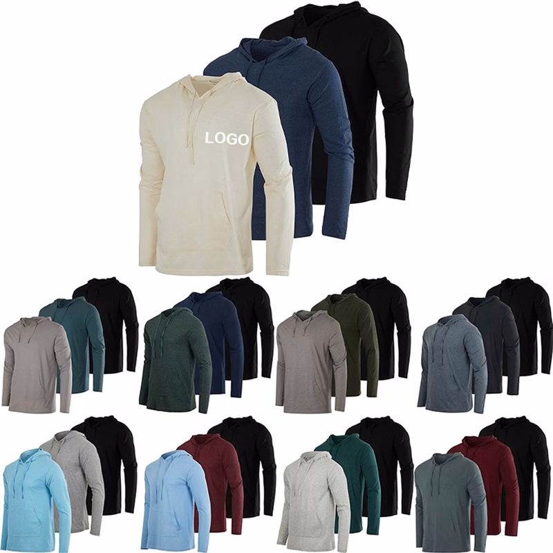 Men's Cotton Drawstring Hoodie