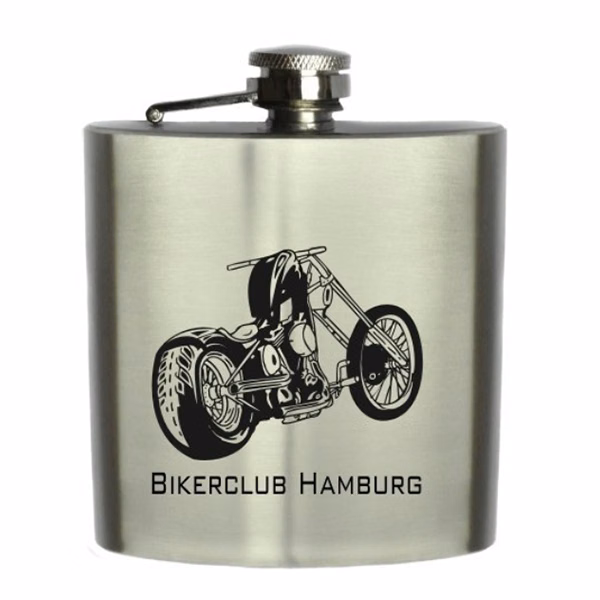 Jims Stainless Steel Hip Flask - 4 Oz