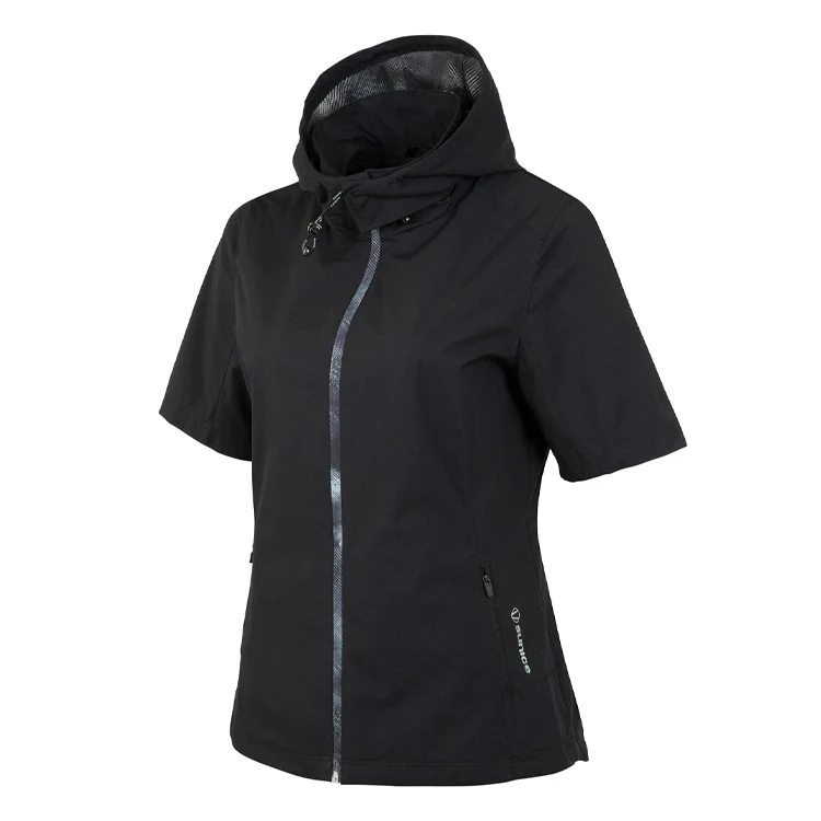Sunice Ladies Amber Short Sleeve Hooded Windshirt 1