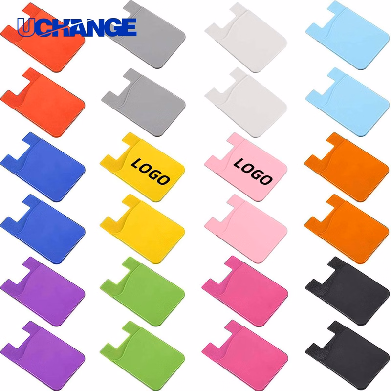 Silicone Card Storage Case Organizer Wallet