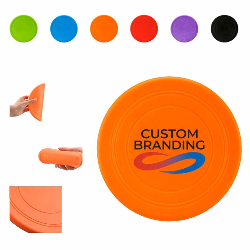 Durable Pet Flying Disc Silicone Dog Toy For Training