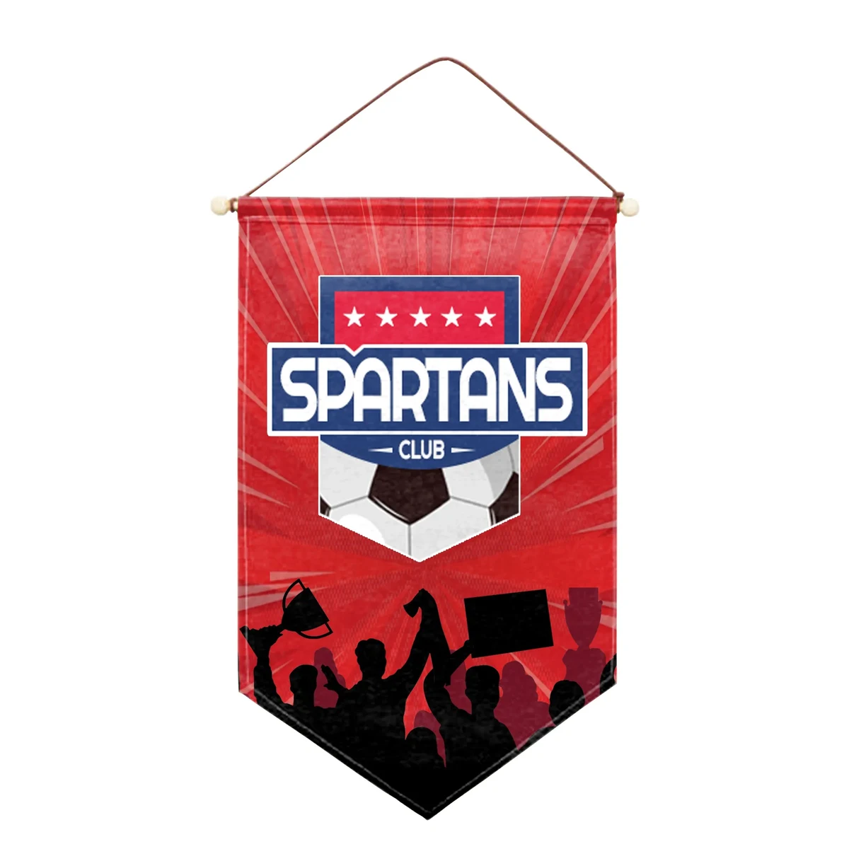 12"x18" Custom Felt Hanging Banner 1