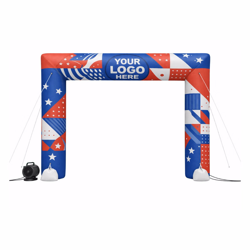 30' Cold Air Arch Square Digital Logo