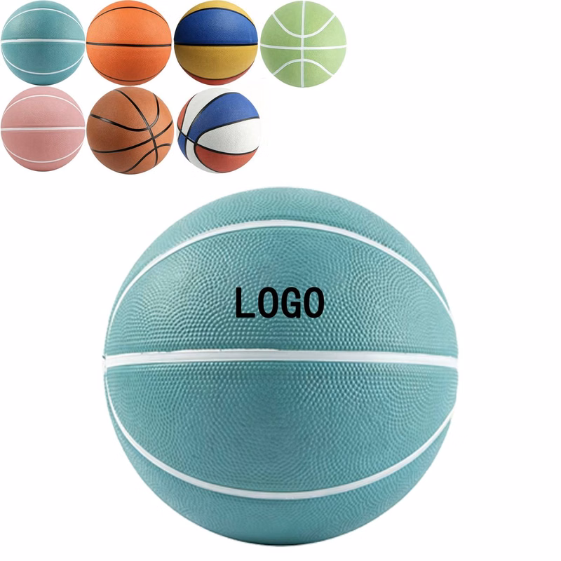 Custom Printed Size 7 Rubber Basketball