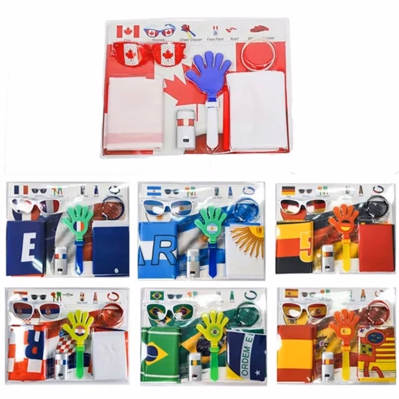 2026 USA Canadian Football World Cup Soccer Fan Set