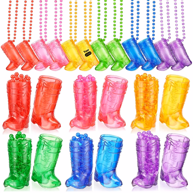 Colorful Boot-Shaped Party Shot Cups