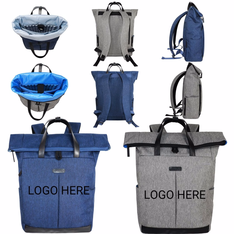 Eco Friendly Rolltop Backpack With Custom Logo