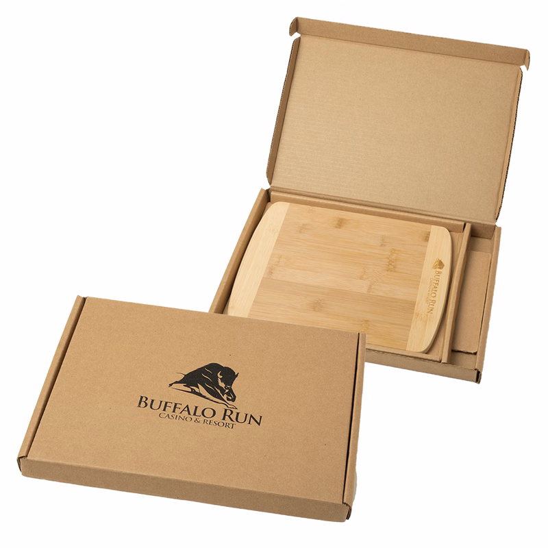 Bamboo Cutting Board w/Gift Box