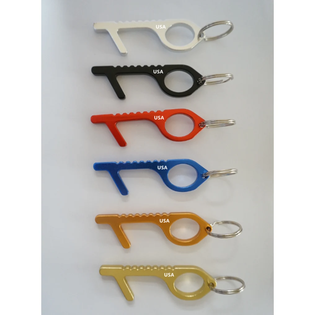Aluminum Alloy Non-Touch Tool / Door Opener 1
