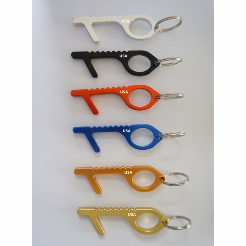 Aluminum Alloy Non-Touch Tool / Door Opener