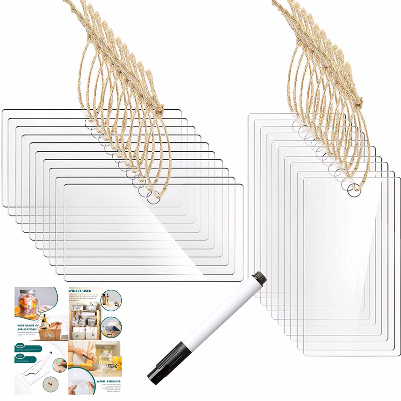 20pcs Acrylic Basket Labels
